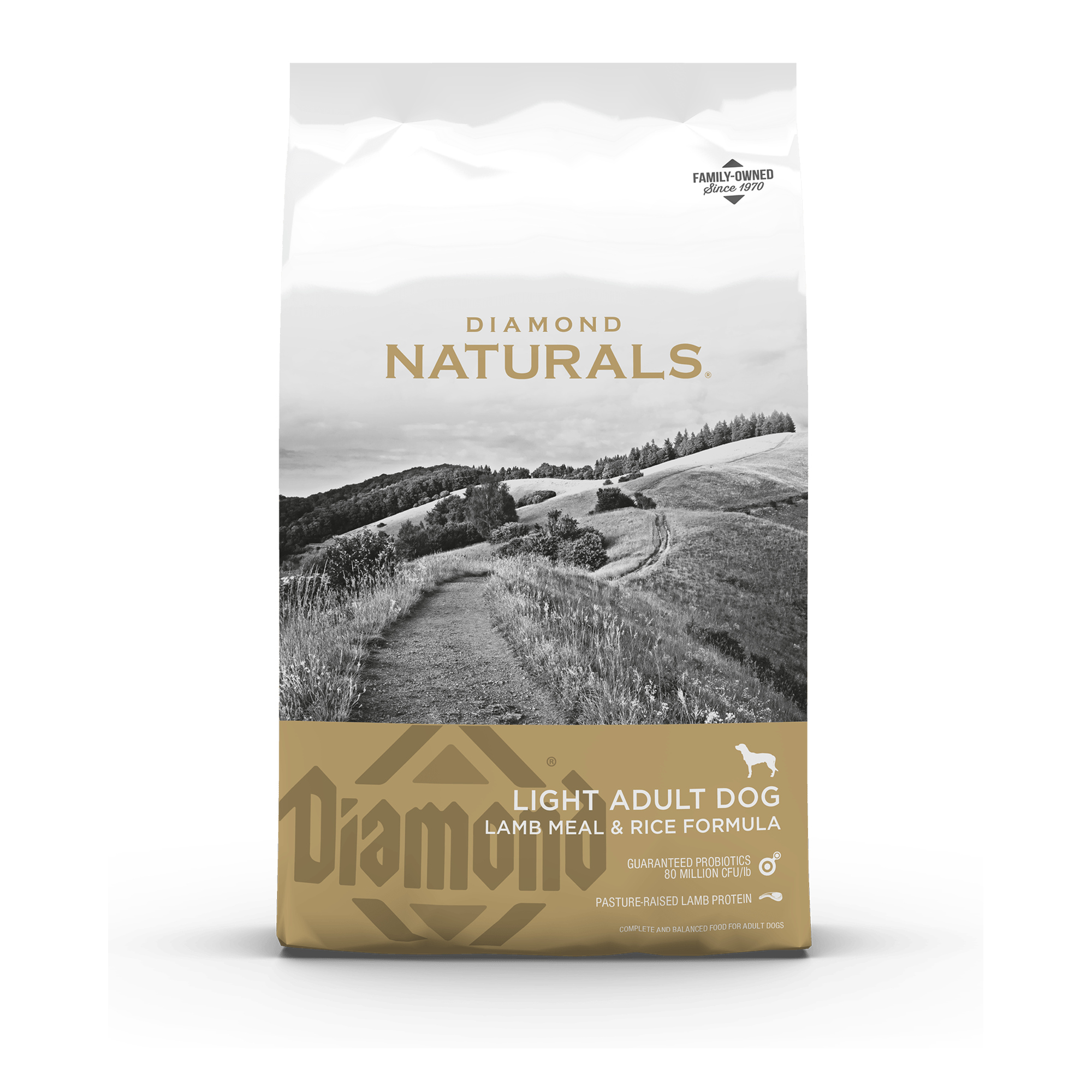 Diamond Naturals Light Adult Dog - Cordero y Arroz