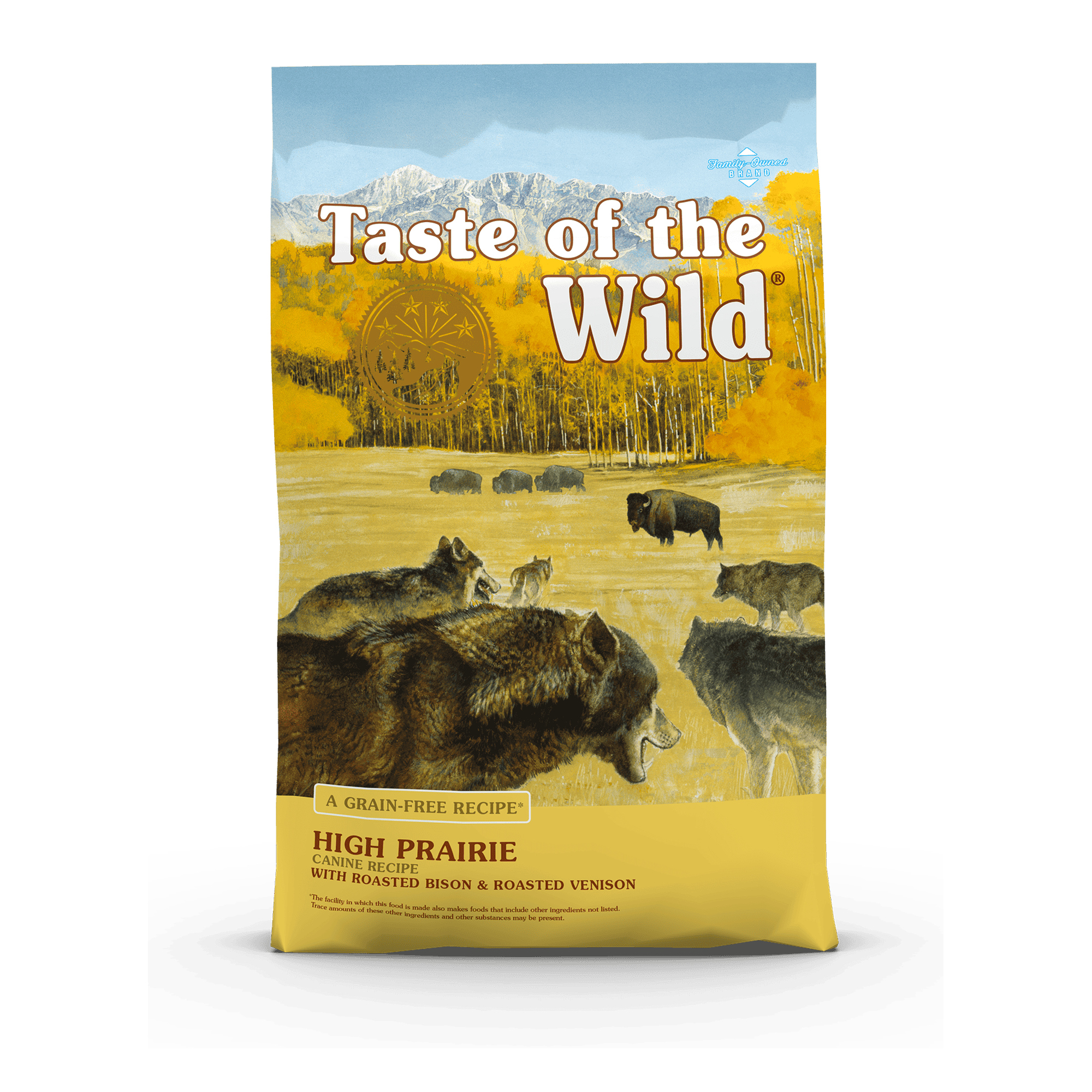 Taste of the Wild High Prairie Canine Recipe - Bisonte y Venado Asado