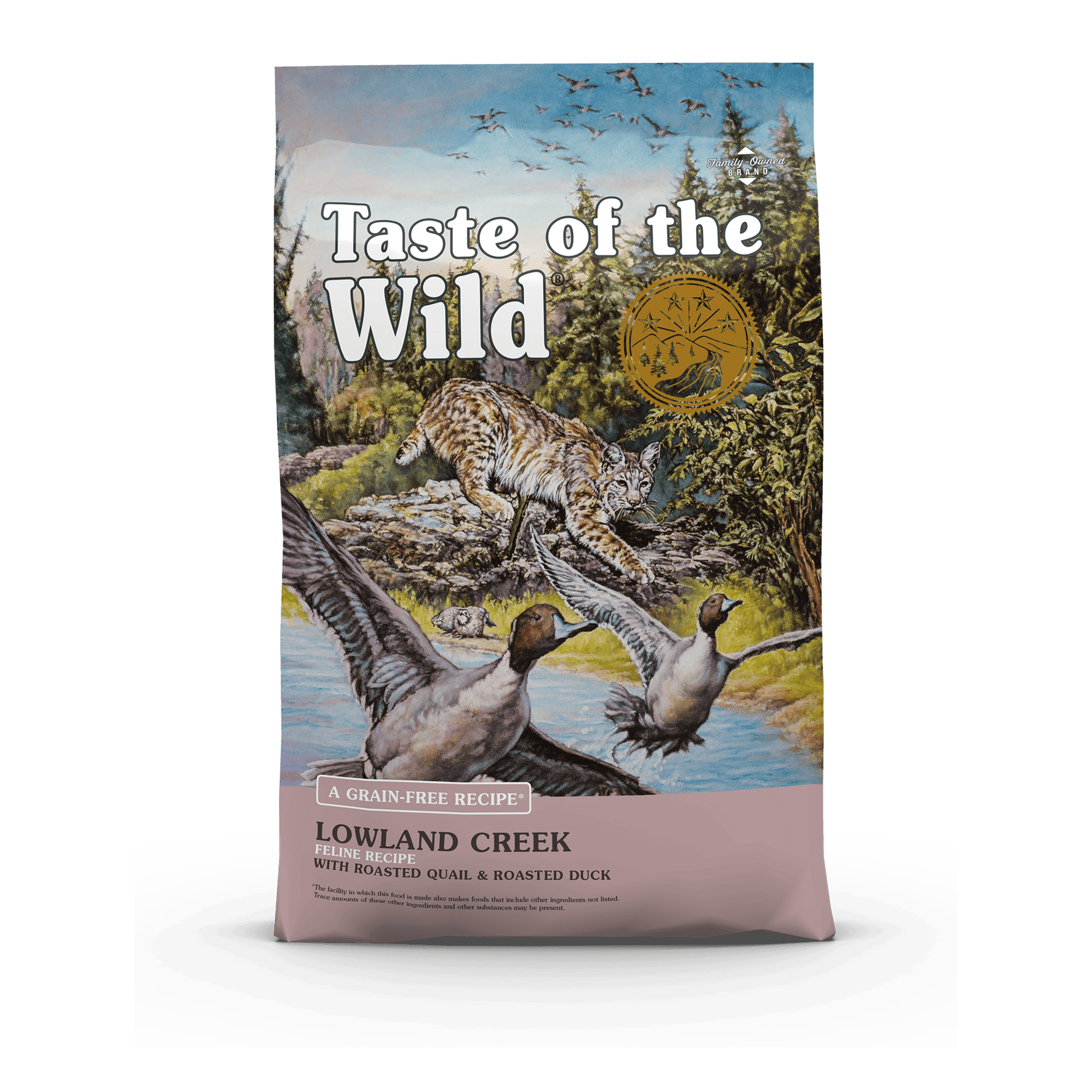 Taste of the Wild Lowland Creek Feline - Codorniz y Pato Asado