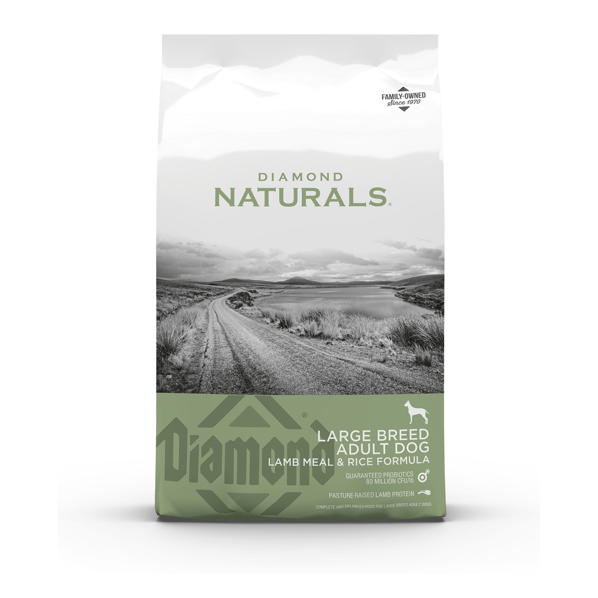 Diamond Naturals Large Breed Adult Dog - Cordero y Arroz